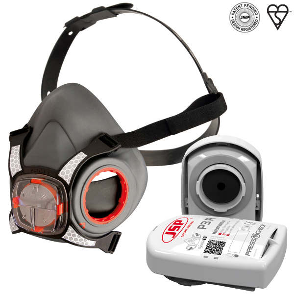 Force™ 8 Half-Mask with PressToCheck™  P3 Filters