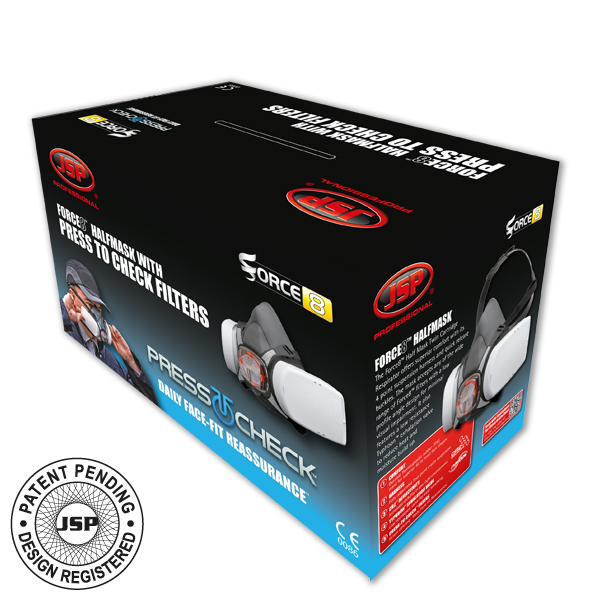 Force™ 8 Half-Mask with PressToCheck™  P3 Filters - Afbeelding 2