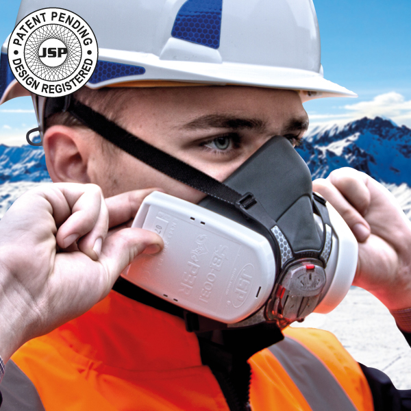 Force™ 8 Half-Mask with PressToCheck™  P3 Filters - Afbeelding 4