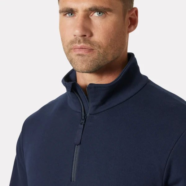 Manchester sweatshirt met halve rits - Afbeelding 3