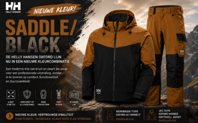 Nieuwe kleur Helly Hansen Oxford: Saddle/Black nu beschikbaar