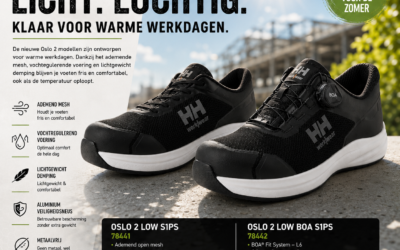 Helly Hansen Oslo 2 veiligheidsschoenen β licht & ademend voor warm weer