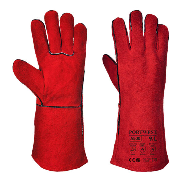 A500RER lashandschoen rood