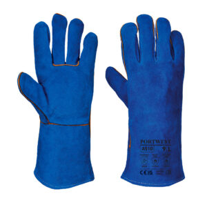 A510BLU lashandschoen blauw