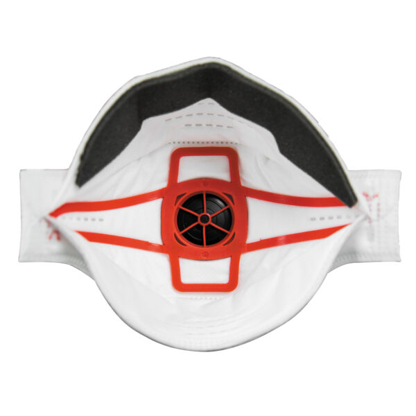 JSP Fijnstofmasker Springfit™ 436ML FFP3OV met Typhoon™-ventiel BGA802-206-000 - Afbeelding 3
