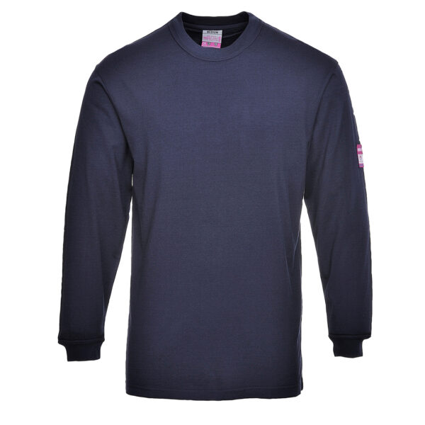 PortWest T-Shirt  FR11 - Vlamvertragende Modaflame Antistatisch T-shirt Lange Mouw - Afbeelding 3