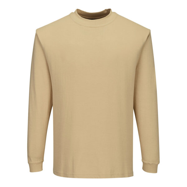 PortWest T-Shirt  FR11 - Vlamvertragende Modaflame Antistatisch T-shirt Lange Mouw - Afbeelding 2