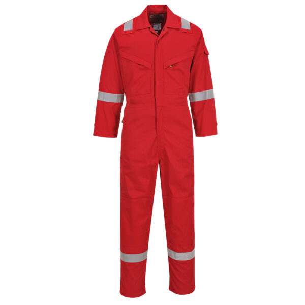 PortWest Overall FR28 - Lichtgewicht Vlamvertragende Antistatische Overall 280gr - Afbeelding 2