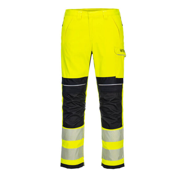 PortWest Werkbroek FR406 - PW3 Vlamvertragende Modaflame Hi-Vis werkbroek