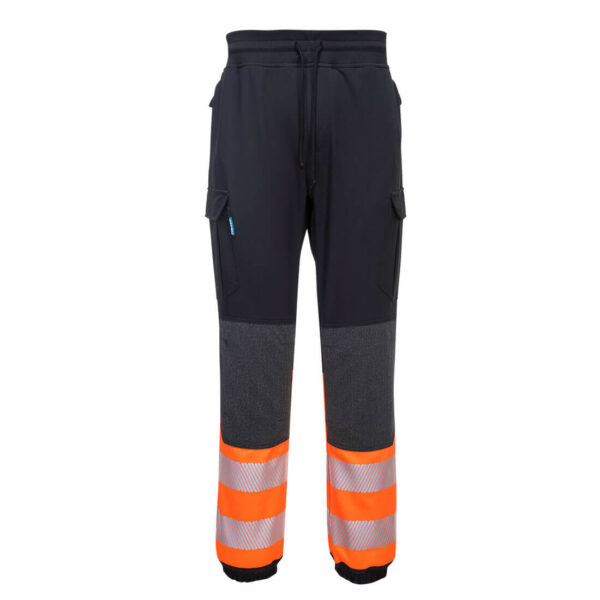 PortWest Werkbroek KX341 - PW3 Hi-Vis Flexi Klasse 1 joggingbroek