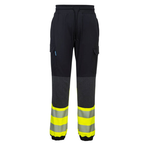 PortWest Werkbroek KX341 - PW3 Hi-Vis Flexi Klasse 1 joggingbroek - Afbeelding 2