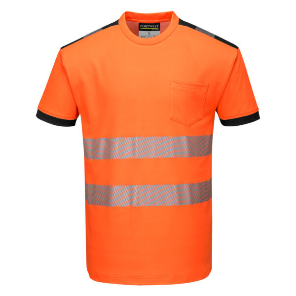 PortWest T-Shirt T181 - PW3 Hi-Vis Vision T-shirt korte mouw