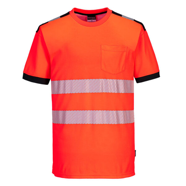 PortWest T-Shirt T181 - PW3 Hi-Vis Vision T-shirt korte mouw - Afbeelding 5