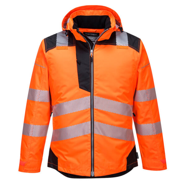 PortWest Werkjas T400 - PW3 Hi-Vis Winterjack
