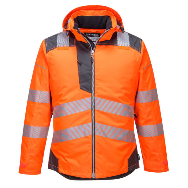 PortWest Werkjas T400 - PW3 Hi-Vis Winterjack - Afbeelding 7