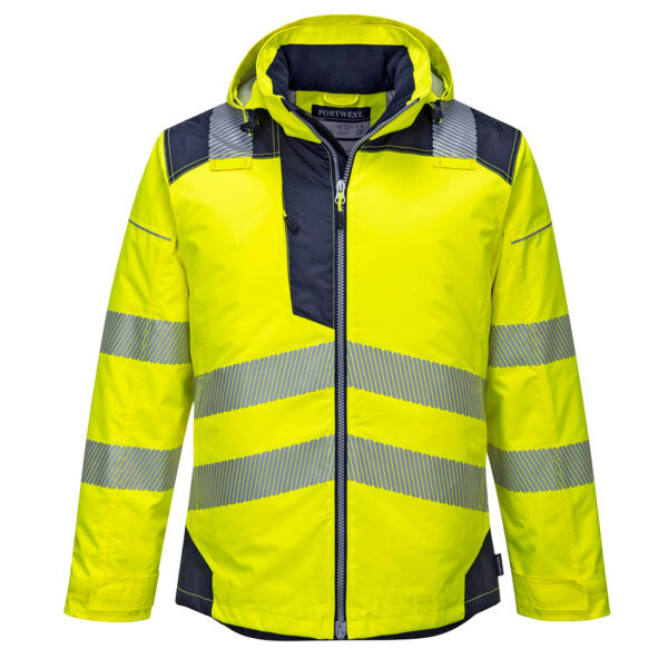 PortWest Werkjas T400 - PW3 Hi-Vis Winterjack - Afbeelding 2