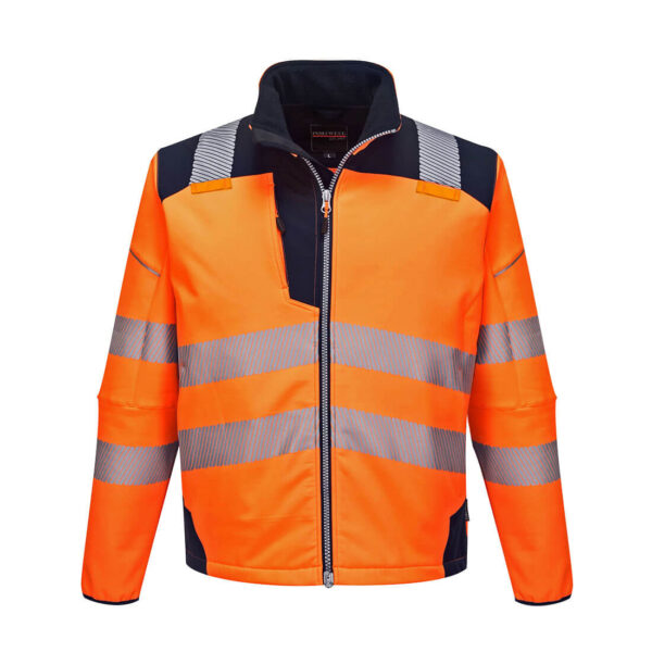 PortWest Werkjas T402 - PW3 Hi-Vis Softshell Jack - Afbeelding 4
