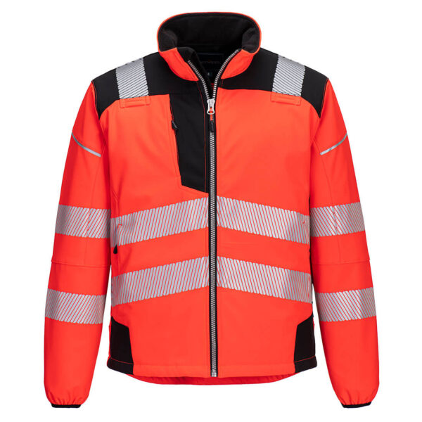 PortWest Werkjas T402 - PW3 Hi-Vis Softshell Jack - Afbeelding 3