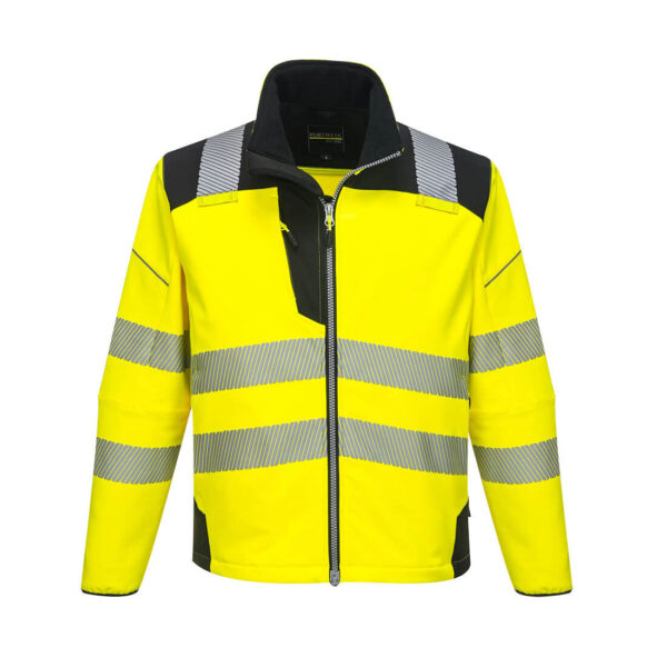 PortWest Werkjas T402 - PW3 Hi-Vis Softshell Jack - Afbeelding 5
