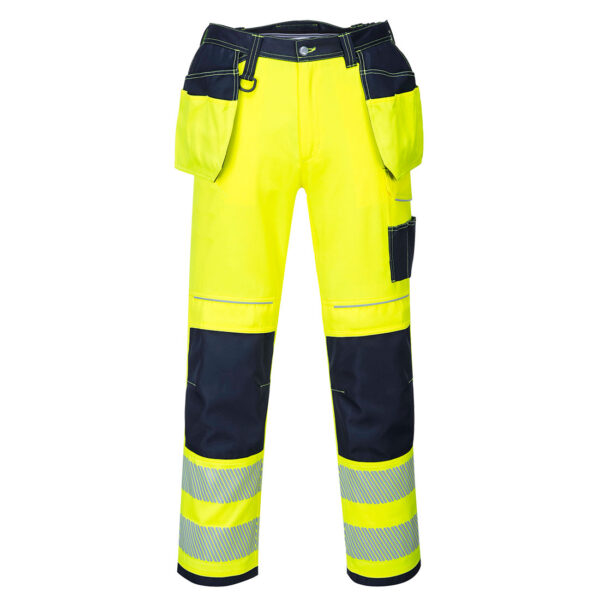 PortWest Werkbroek T501 - PW3 Hi-Vis Werkbroek met Holsterzakken - Afbeelding 2
