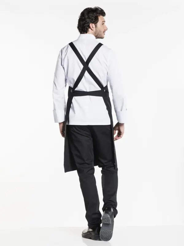 Chaud Devant Schort Bib Apron Cross W85-L100