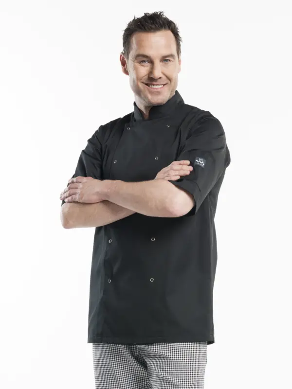 Chaud Devant Koksbuis Chef Jacket Hilton Poco Short Sleeve