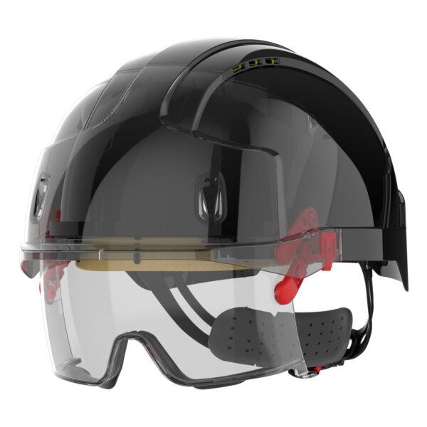 JSP Veiligheidshelm EVO® VISTAlens®AMB170 geïntegreerde bril - Geventileerd - Afbeelding 4
