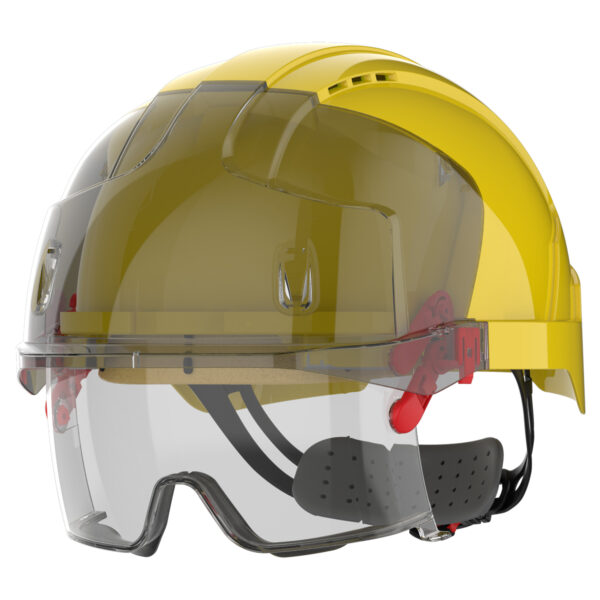 JSP Veiligheidshelm EVO® VISTAlens®AMB170 geïntegreerde bril - Geventileerd - Afbeelding 5
