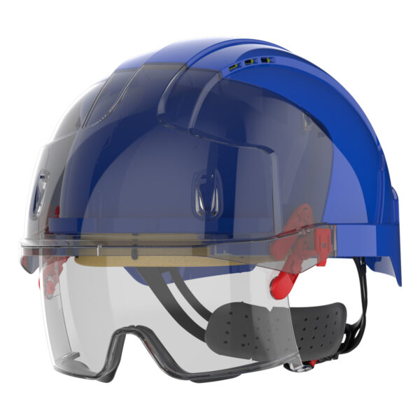 JSP Veiligheidshelm EVO® VISTAlens®AMB170 geïntegreerde bril - Geventileerd - Afbeelding 6
