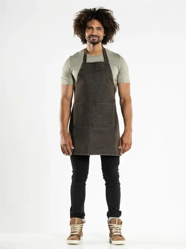 Chaud Devant Schort Bib Apron Base W70 - L75 - Afbeelding 3