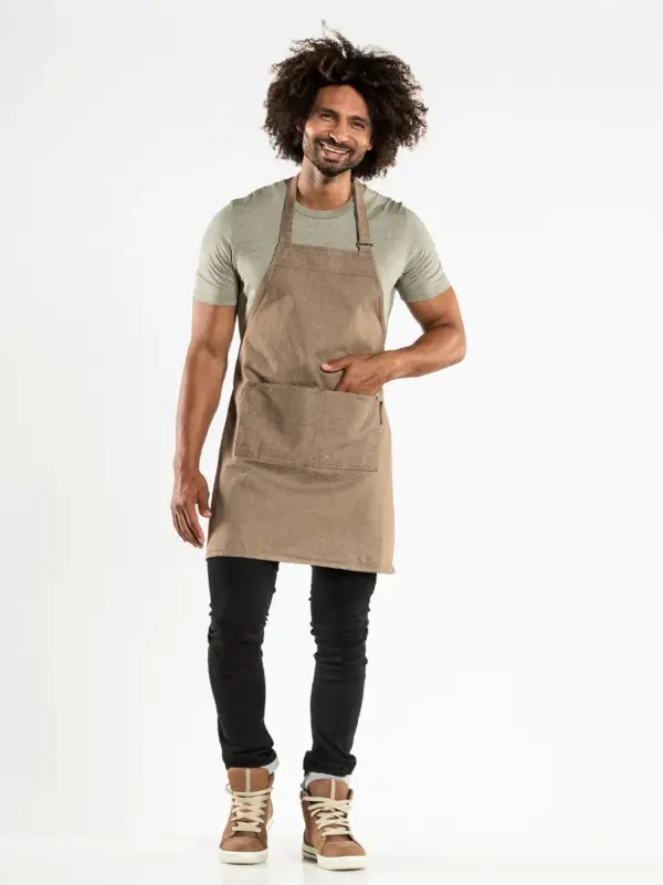 Chaud Devant Schort Bib Apron Base W70 - L75