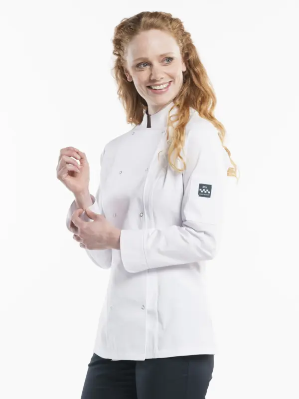 Chaud Devant Koksbuis Chef Jacket Lady Poco - Afbeelding 4