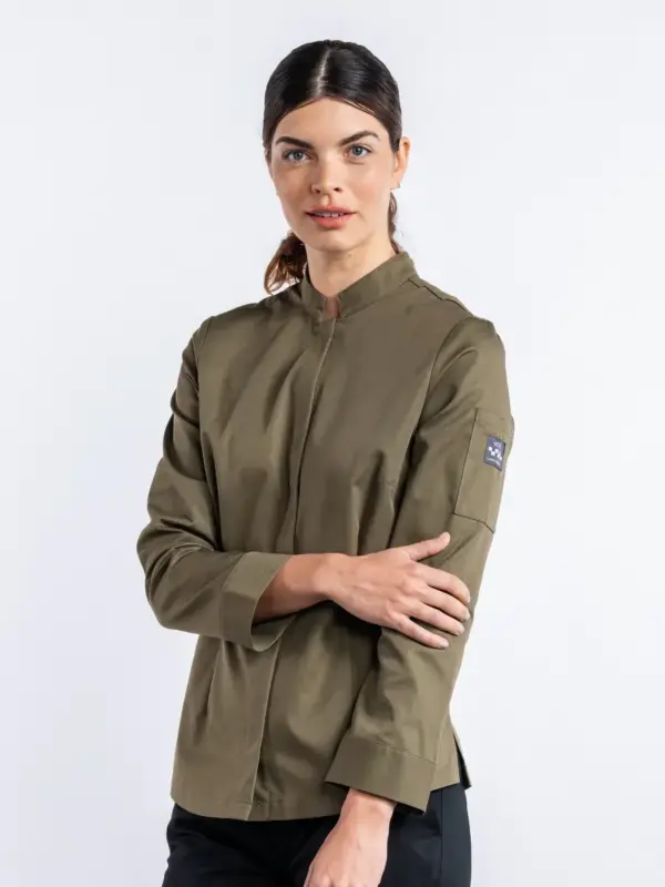 Chaud Devant Koksbuis Chef Jacket Lady Sabor - Afbeelding 3