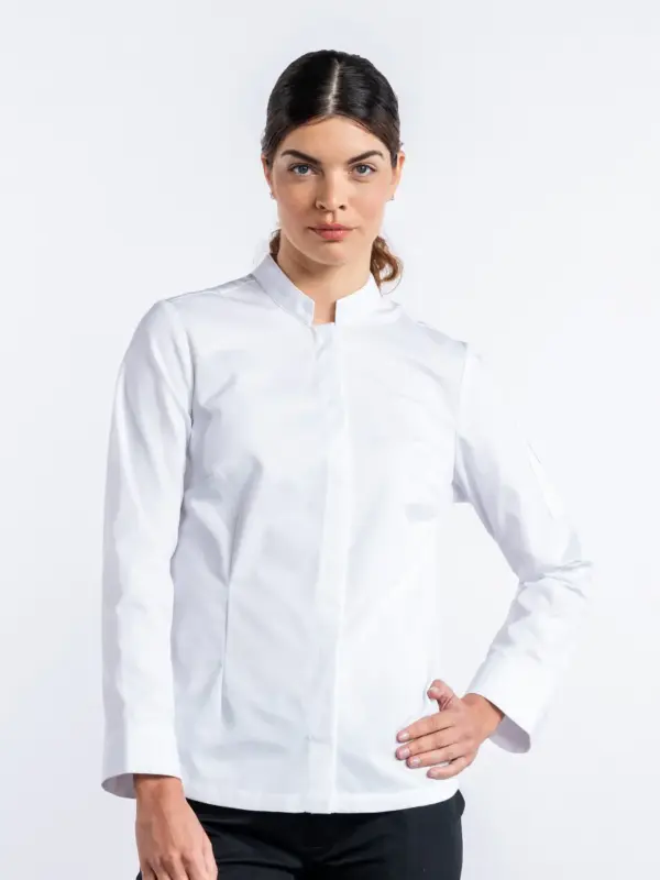Chaud Devant Koksbuis Chef Jacket Lady Sabor - Afbeelding 4