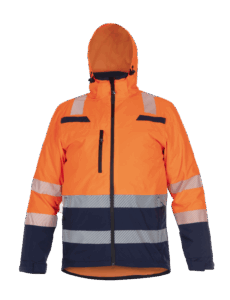 Boston parka oranje marine