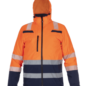 Boston parka oranje marine