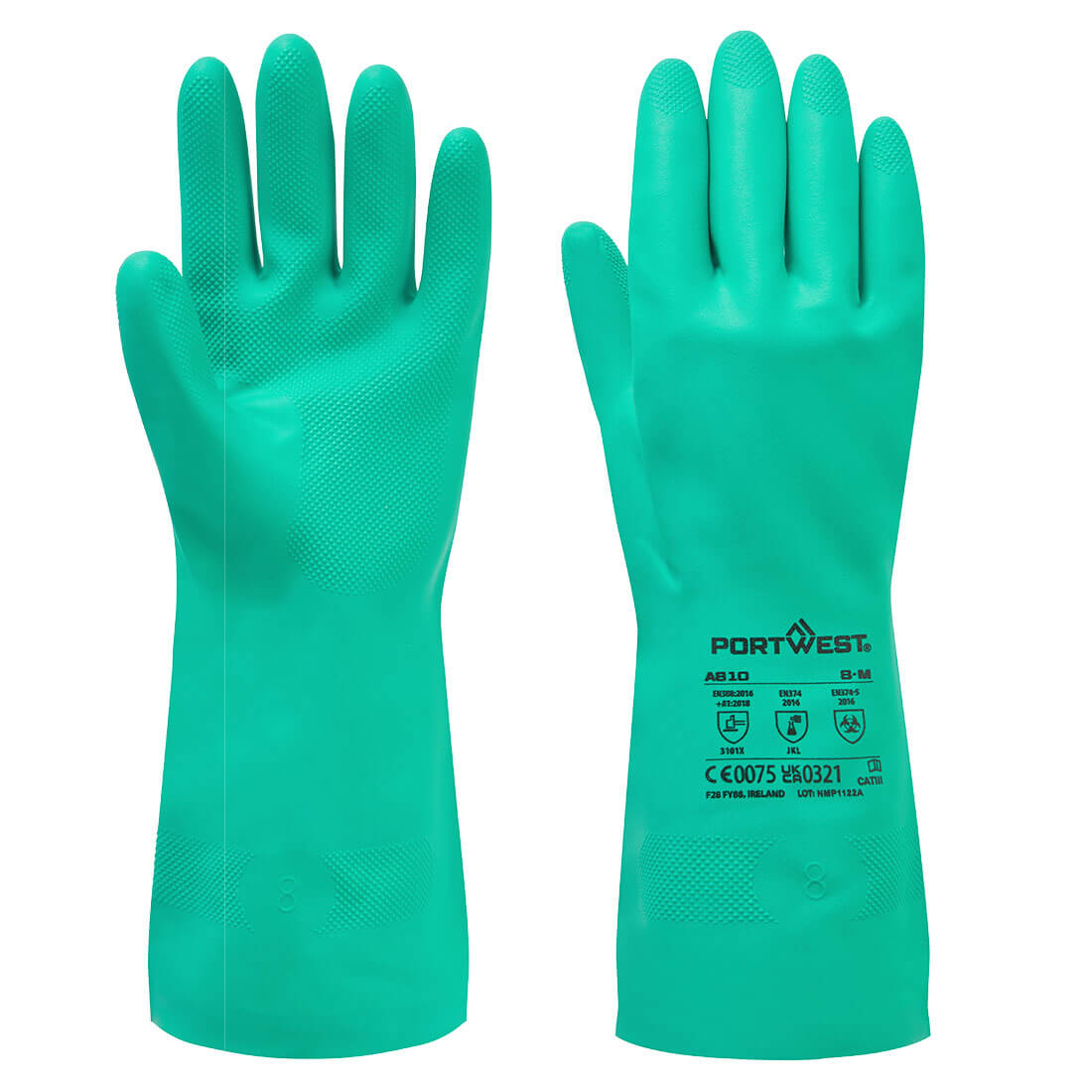 Veiligheidshandschoenen Portwest A810 - Nitrosafe Chemische Handschoen