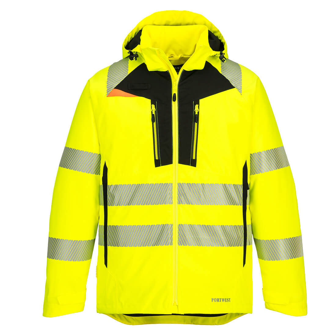 DX461 - DX4 Hi-Vis winterjack Oranje/zwart Portwest - Afbeelding 3
