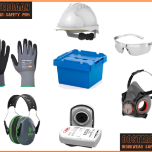 PBM Box Industrie (Actie) € 79,- excl. BTW  Helm, Veiligheidsbril, Halfmasker, Filters, Gehoorbescherming & Handschoenen