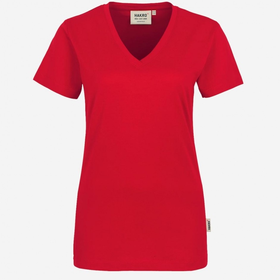 Nr. 0126 HAKRO dames V-shirt klassiek