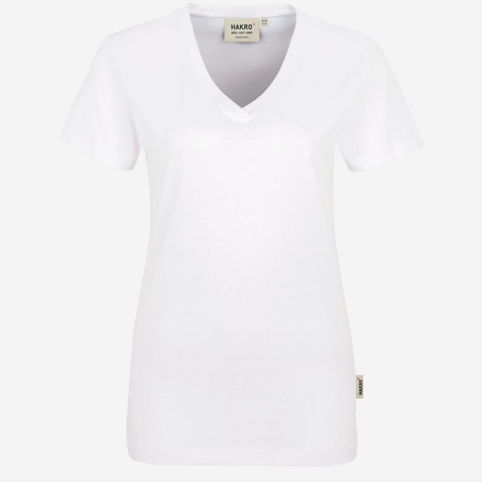 Nr. 0126 HAKRO dames V-shirt klassiek - Afbeelding 8