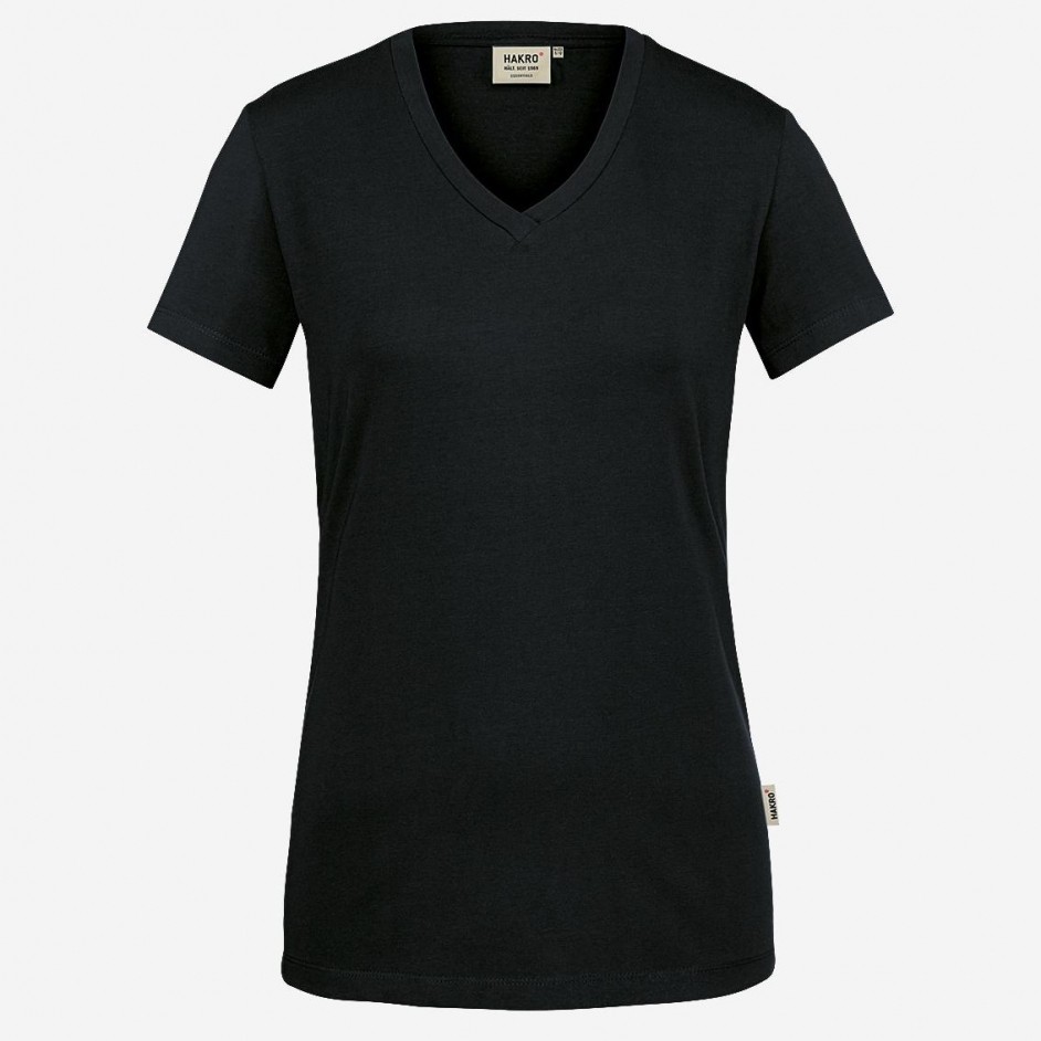 HAKRO Dames Stretch V-shirt 0172 - Afbeelding 3